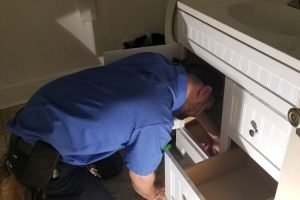 Contactless plumbing services