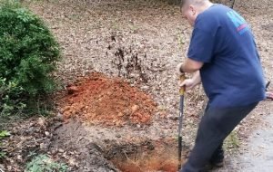 Leaks outside waste water and money